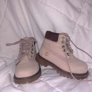 Rose gold toddler tims